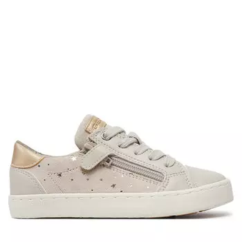 Кроссовки Geox Jr Kilwi Girl J45D5A 007BC C5016 S Beige, бежевый