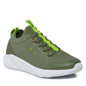 Кроссовки Geox JSprintye Boy, хаки