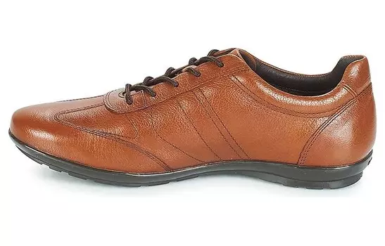 Кроссовки GEOX Lifestyle Shoes Men Low-top Brown, коричневый