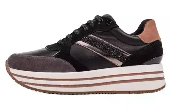 Кроссовки GEOX Lifestyle Shoes Women's Low-top Black, черный