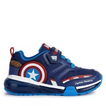 Кроссовки Geox MARVEL J Bayonyc Boy J36FEC 0FU50 C0735 D Navy/Red, темно-синий