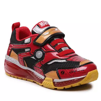 Кроссовки Geox MARVELJ Bayonyc, красный/черный