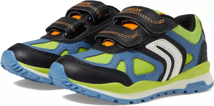 Кроссовки Geox Pavel 34, цвет Lime/Black