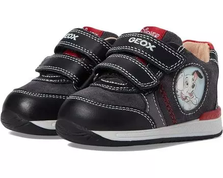 Кроссовки Geox Rishon 35, цвет Black/Dark Grey