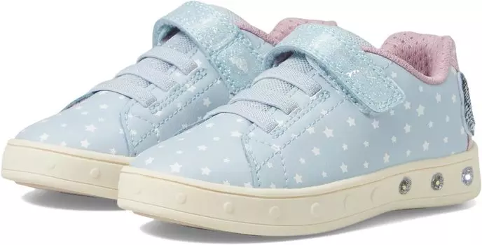 Кроссовки Geox Skylin 29, цвет Light Blue/Pink