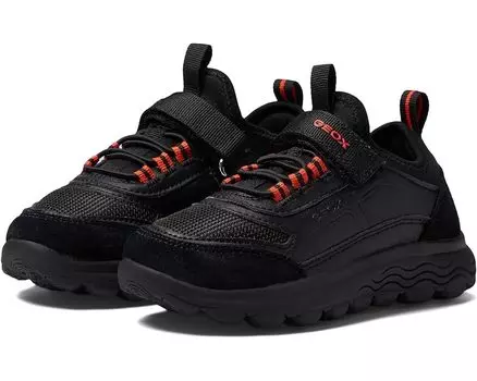Кроссовки Geox Spherica 2, цвет Black/Orange