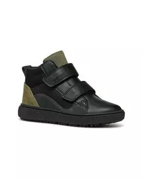 Кроссовки Geox Theleven ABX из замши, черный