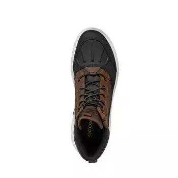Кроссовки Geox U Nebula + Grip B Ab trainers, коричневый/черный
