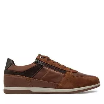 Кроссовки Geox U Renan U454GB 0CL22 C0507 Browncotto/Dk Brown, коричневый