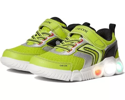 Кроссовки Geox Wroom 1, цвет Lime/Black