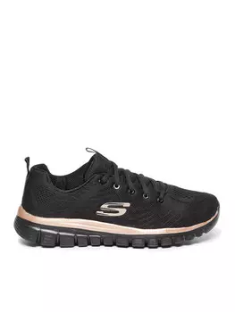 Кроссовки Get Connected Skechers, черный
