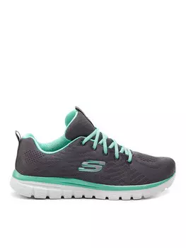 Кроссовки Get Connected Skechers, серый