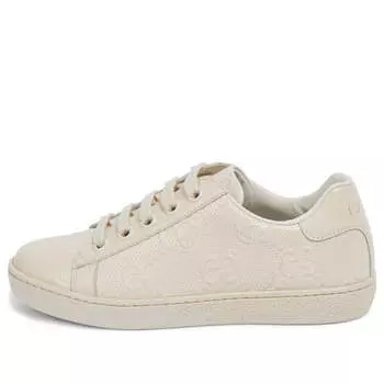 Кроссовки gg ace sneakers 'white' Gucci, белый