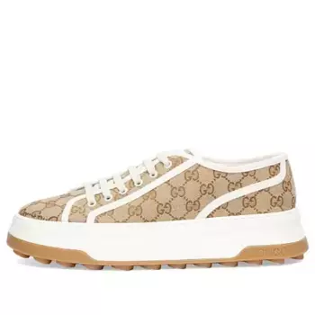 Кроссовки gg sneaker 'interlocking g - beige' Gucci, бежевый