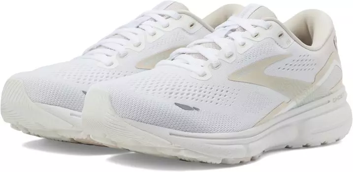 Кроссовки Ghost 15 Brooks, цвет White/Crystal Grey/Glass