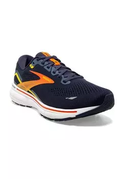 Кроссовки GHOST 15 DNA LOFT мужчины BROOKS, цвет Peacoat-Red-Yellow