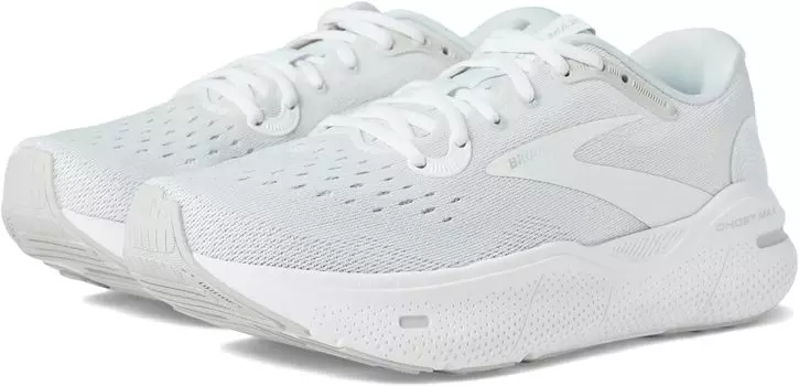 Кроссовки Ghost Max Brooks, цвет White/Oyster/Metallic Silver