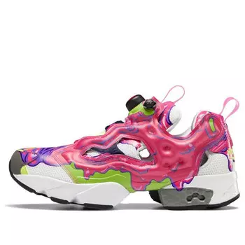 Кроссовки ghostbusters x instapump fury 'psychomagnotheric slime' Reebok, розовый