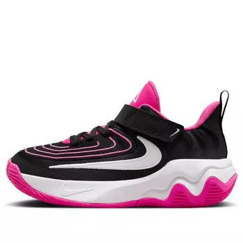 Кроссовки giannis immortality 4 'black laser fuchsia white' Nike, черный