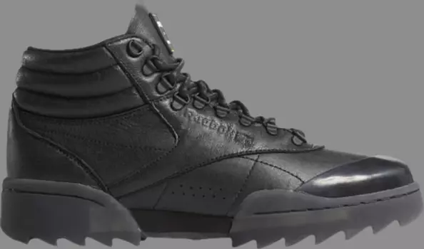 Кроссовки gigi hadid x wmns freestyle high nova ripple 'black' Reebok, черный