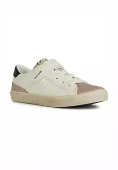 Кроссовки GISLI Geox, цвет light ivory light rose