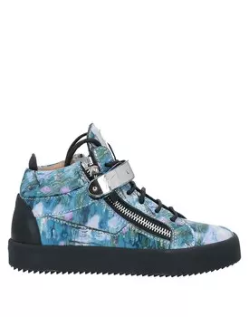 Кроссовки Giuseppe Zanotti, лазурный