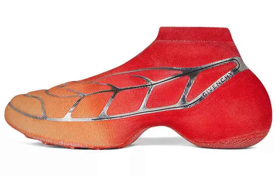 Кроссовки Givenchy Bstroy x Givenchy The TK-360+ Mid Red, желтый