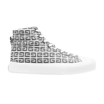 Кроссовки Givenchy City High '4G - White', белый