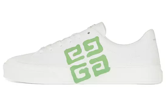 Кроссовки Givenchy City Sport 4G Tag Effect, белый / мятный