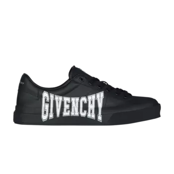 Кроссовки Givenchy City Sport 'Givenchy College Print - Black', черный