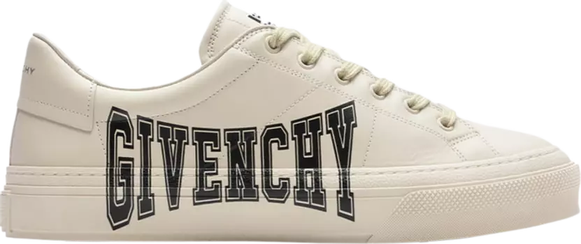 Кроссовки Givenchy City Sport Givenchy College Print - Beige, кремовый