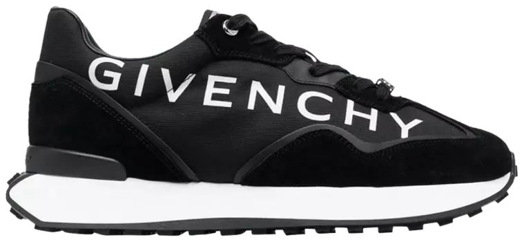 Кроссовки Givenchy GIV Runner 'Logo Print - Black', черный