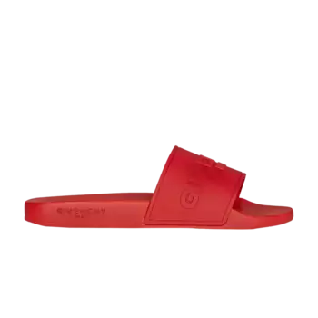 Кроссовки Givenchy Paris Slide Red, красный