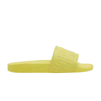 Кроссовки Givenchy Slide 4G - Fluo Yellow, желтый