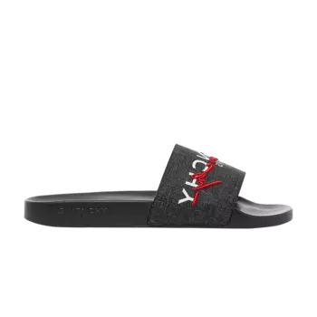 Кроссовки Givenchy Slide 'Black Red', черный
