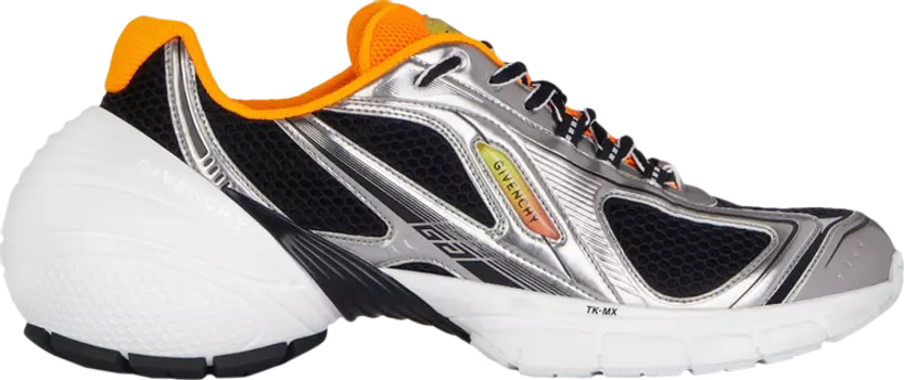 Кроссовки Givenchy TK-MX Runner 'Black Silvery', серебряный