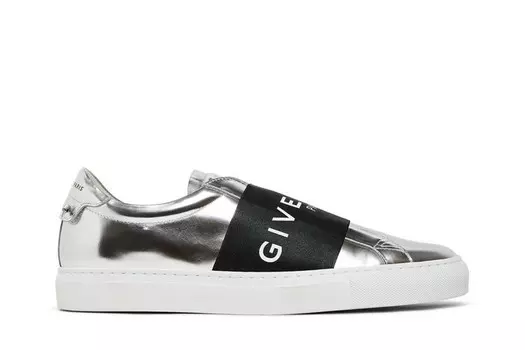 Кроссовки Givenchy Urban Street Metallic Silver, серебряный