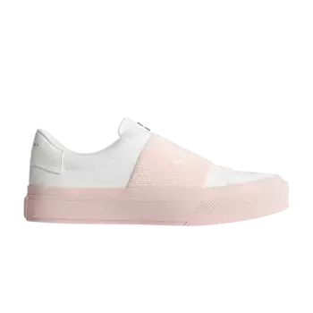 Кроссовки Givenchy Wmns City Court Webbing White Pink, белый