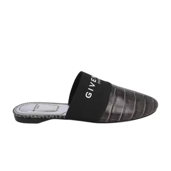 Кроссовки Givenchy Wmns Croc Embossed Bedford Mule 'Storm Grey', серый