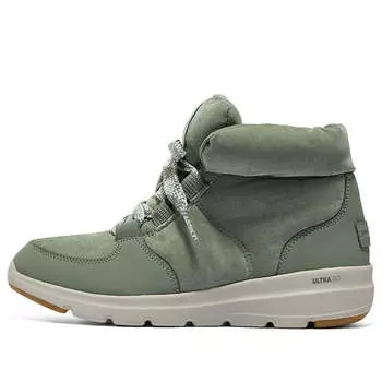 Кроссовки glacial ultra 'trend up - olive' Skechers, зеленый