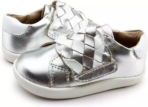 Кроссовки Glam Plat Old Soles, цвет Silver/Snow
