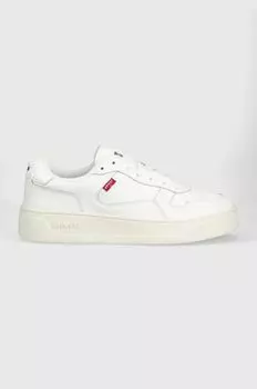 Кроссовки Glide из кожи Levi's, белый