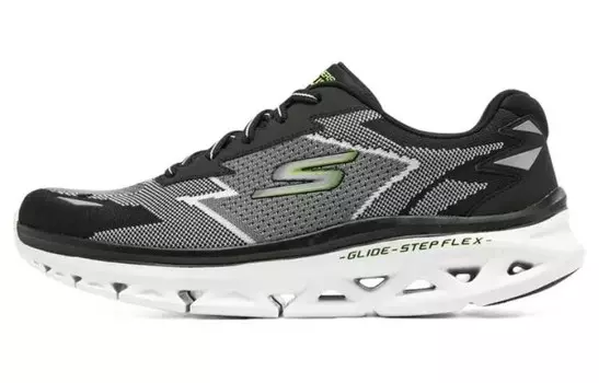 Кроссовки Glide Step для бега мужские с низким верхом черного цвета Skechers