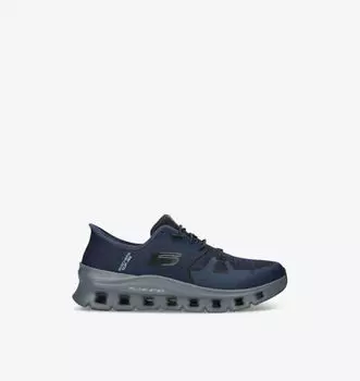 Кроссовки Glide-Step pro с эластичным кружевом и низким верхом Skechers, синий