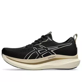 Кроссовки glideride 3 'black oatmeal' Asics, черный