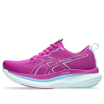 Кроссовки glideride max 'bold magenta soothing sea' Asics, мультиколор