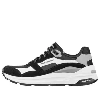 Кроссовки global jogger 'full envy - black white' Skechers, черный
