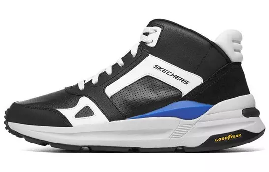 Кроссовки Global Jogger Lifestyle для мужчин, средний размер, черный/синий Skechers