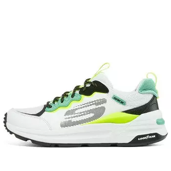 Кроссовки global jogger 'white blue' Skechers, белый