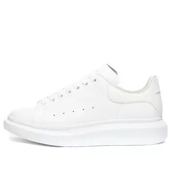 Кроссовки glow in the dark heel tab 'white' Alexander Mcqueen, белый